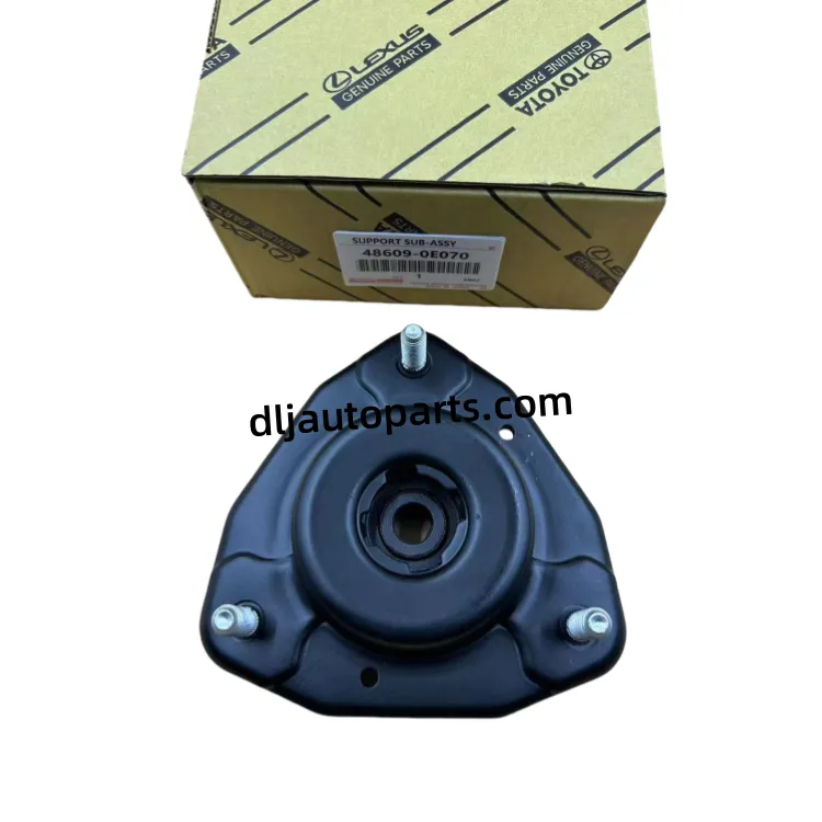 High Quality Car Strut Mount OEM 48609-0E070 Rau TOYOTA HIGHLANDER ASU5*, GSU55 Sab saum toj Rubber Strut Mount